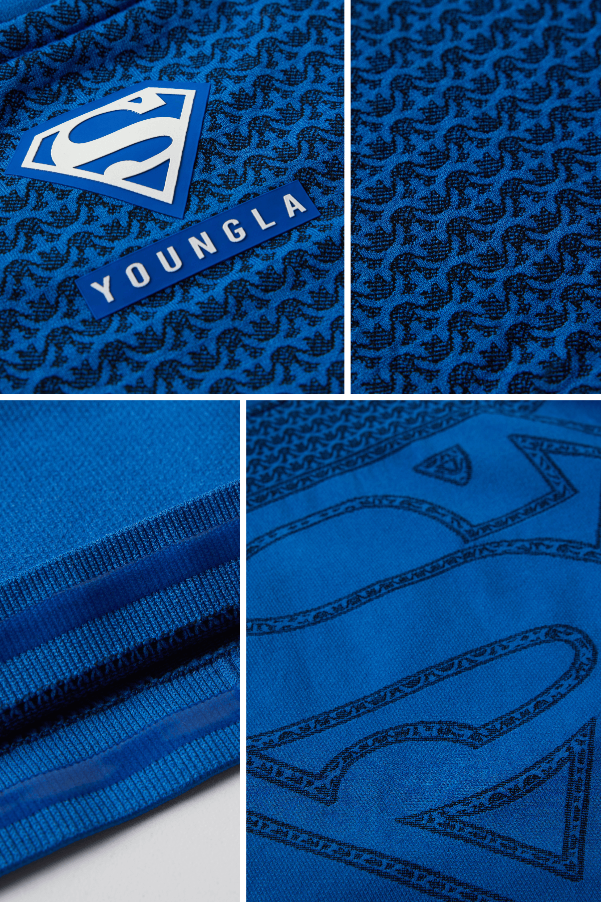 8066 - Superman Compression Longsleeves - Blue