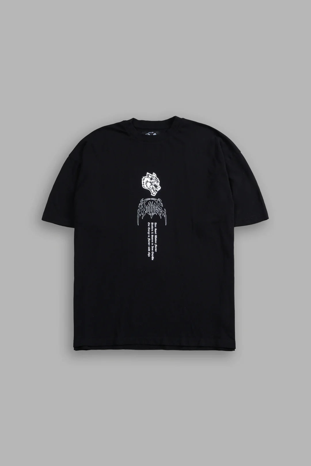 DS-0137 Kokushibo “Premium” Oversized Tee in Black