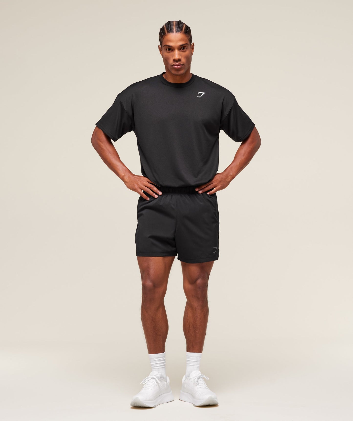 GS-0070 Sport 5” Shorts - Black