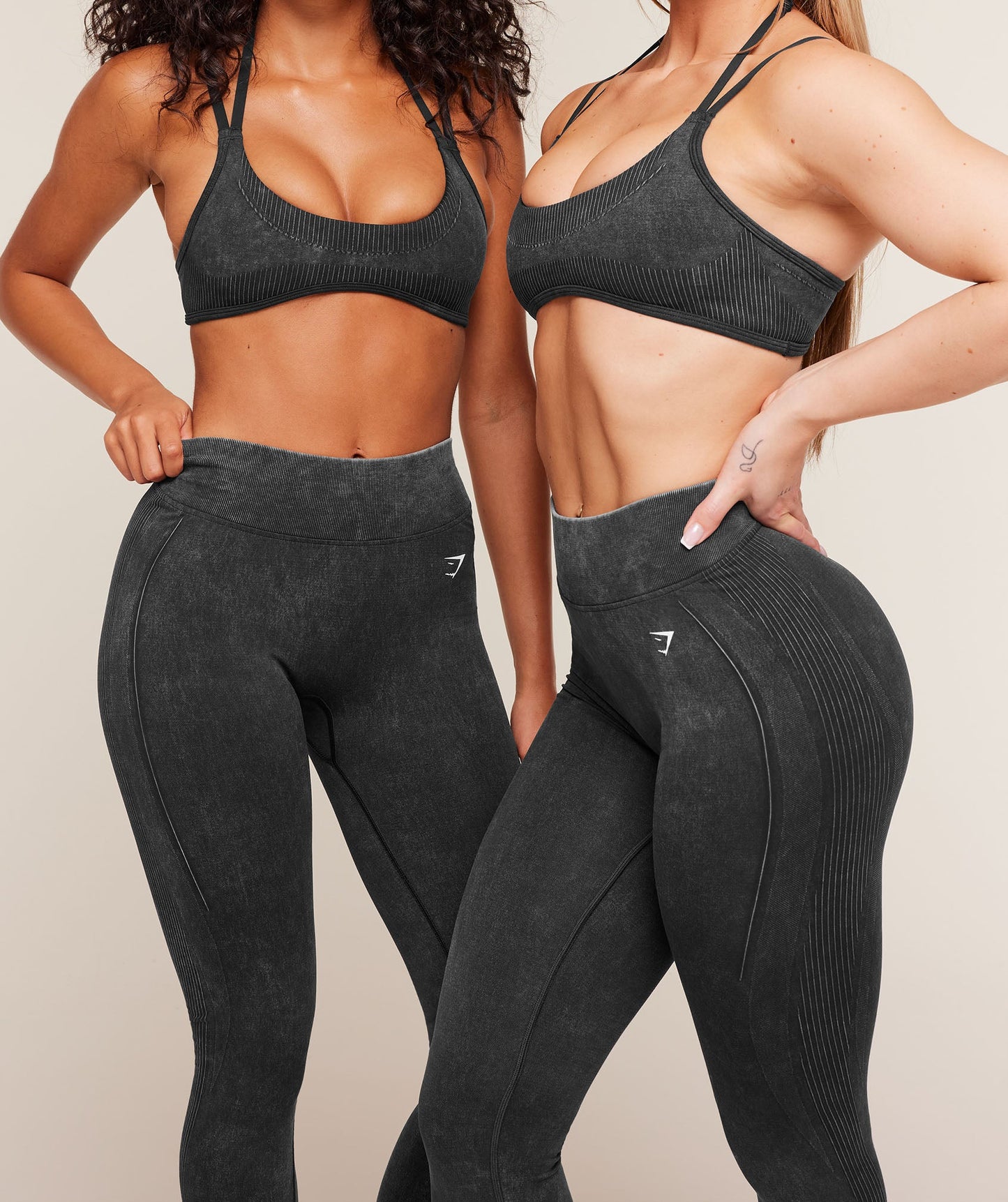 GSW-0127 Gymshark x Bratz Leggings - Black/Wash