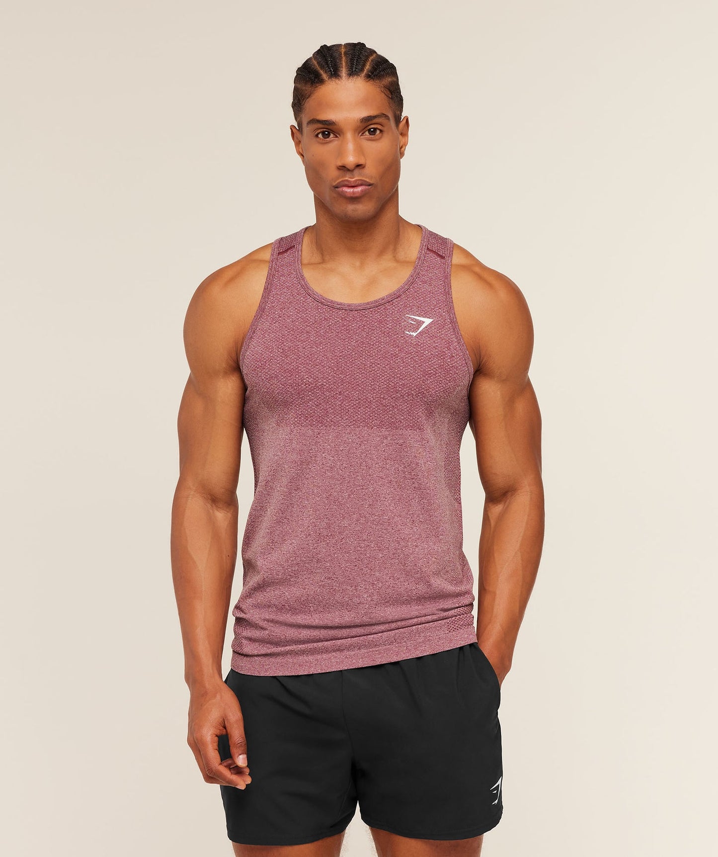 GS-0142 Vital Tank - White/Port