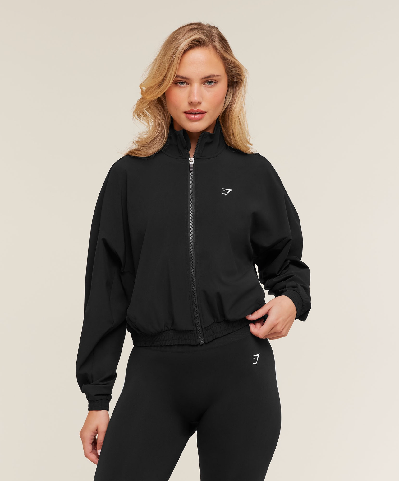 GSW-0095 Training Everyday Woven Jacket - GS Black
