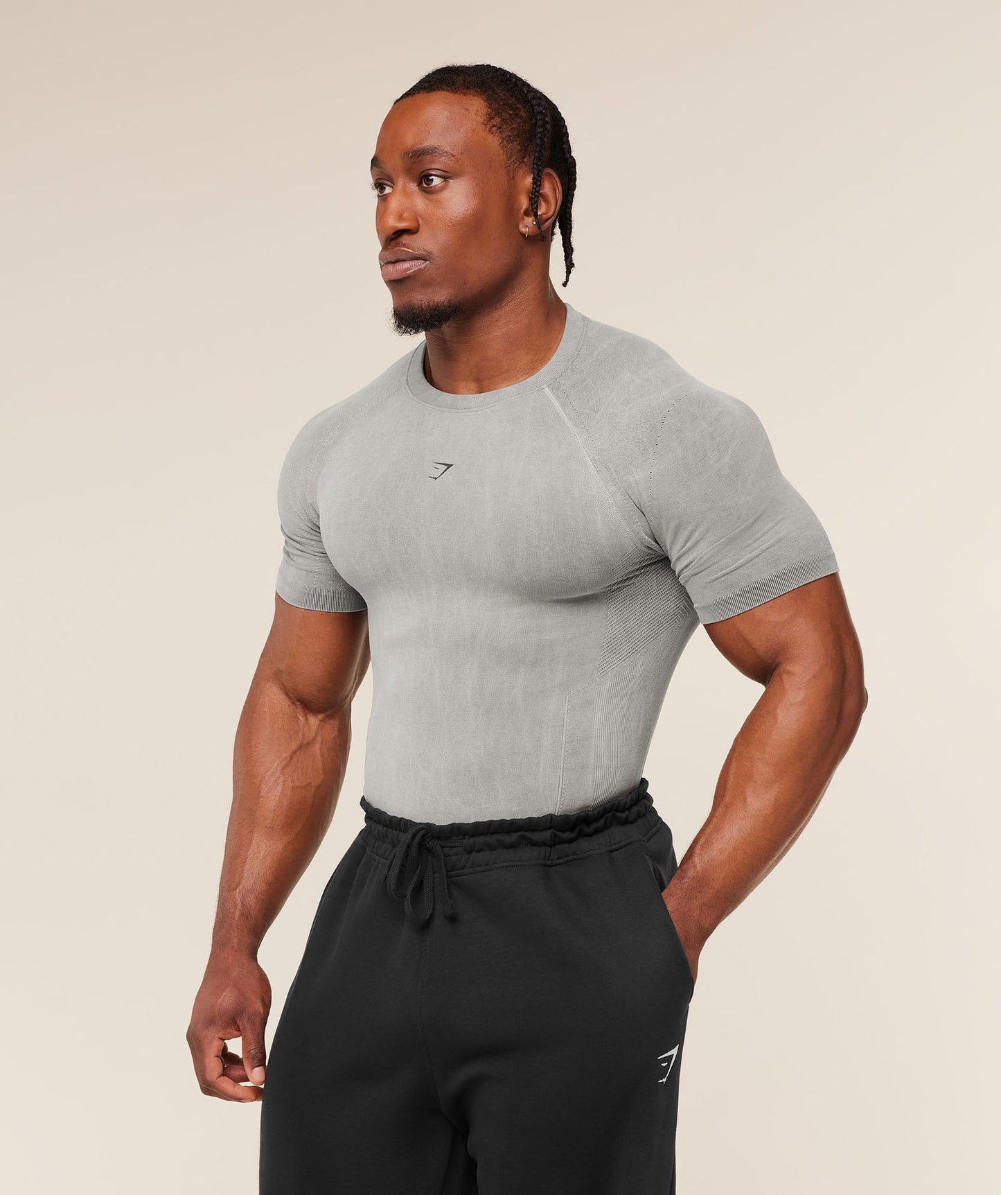 GS-0086 Charge T-Shirt - Black/Wash