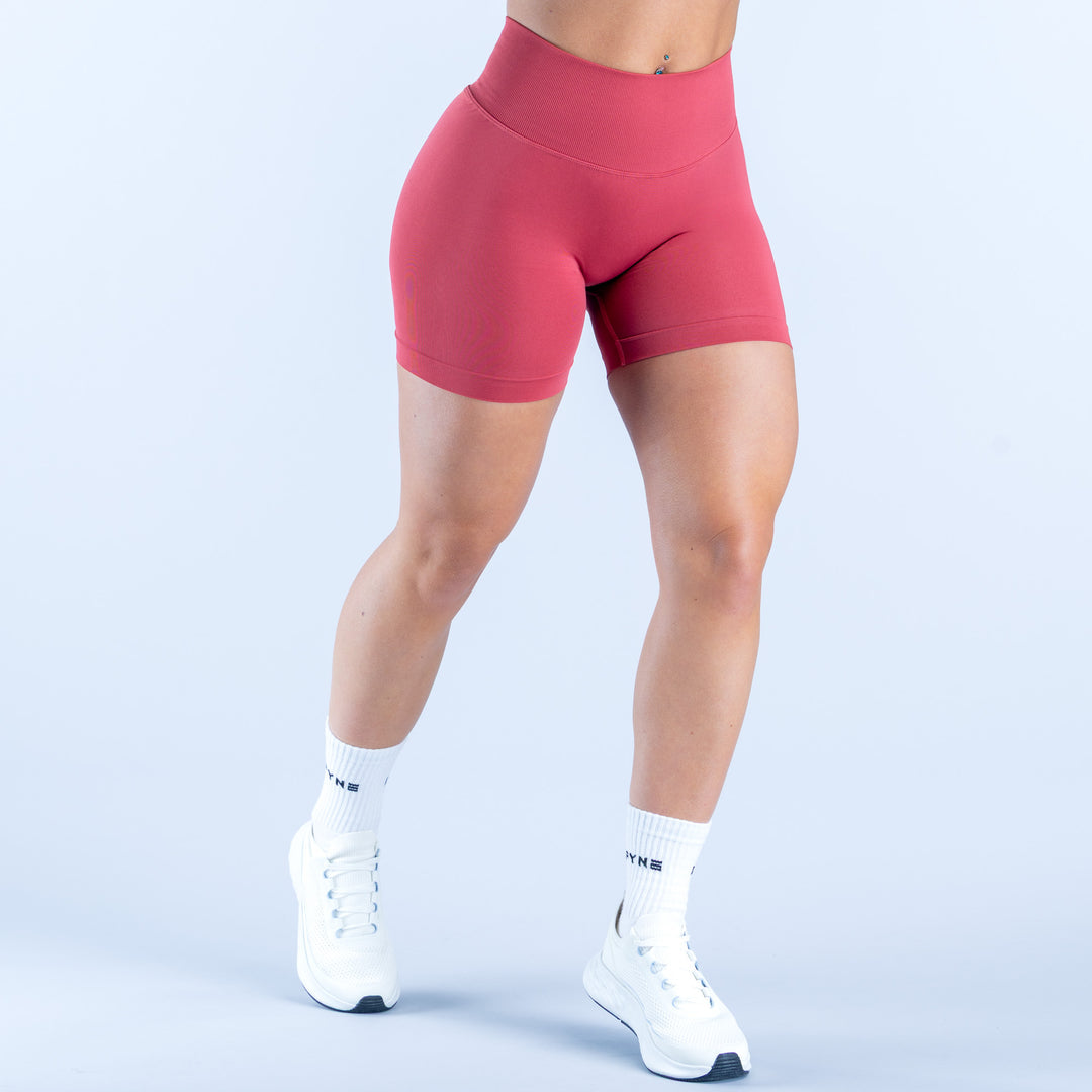 Defy Shorts | 4.5” Raspberry