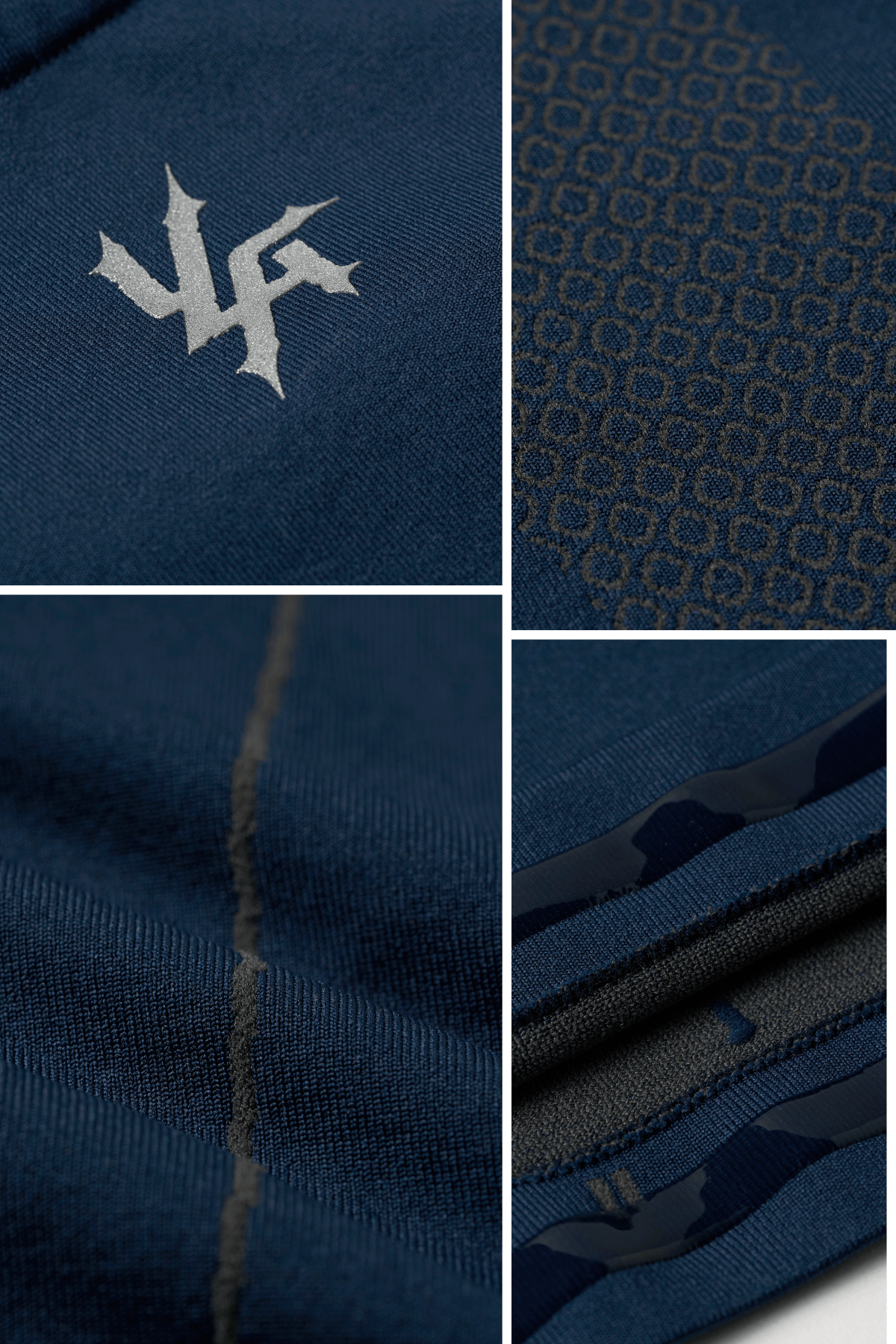 8061 - Apex Compression Zip-Ups - Navy