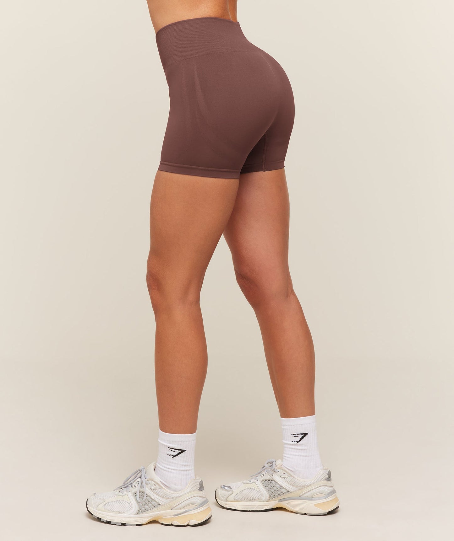 GSW-0071 Everyday Seamless Shorts - Espresso Brown