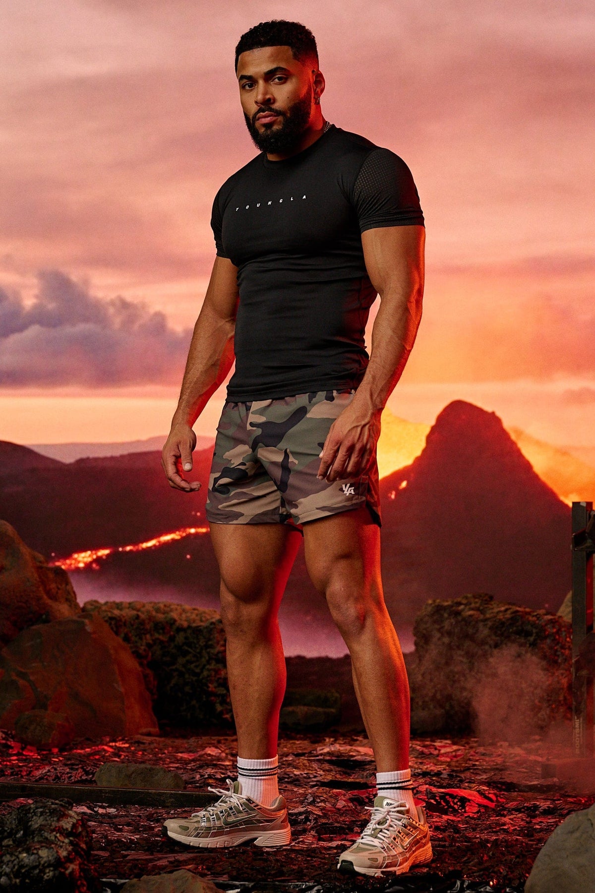 4083 - AirFlex Compression Tees - Black