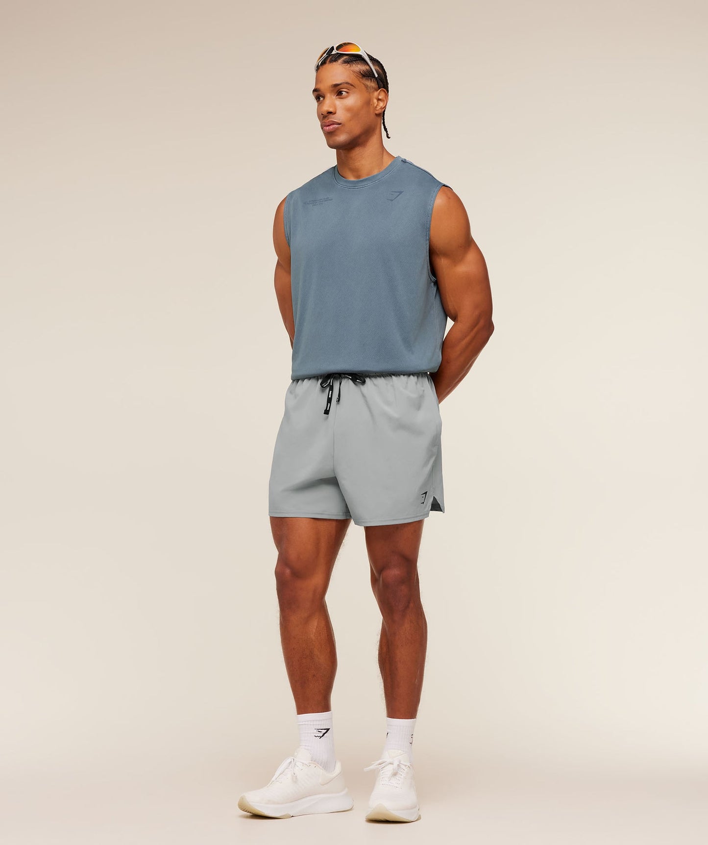 GS-0059 Conditioning Club Washed Tank - Iron Blue/Wash