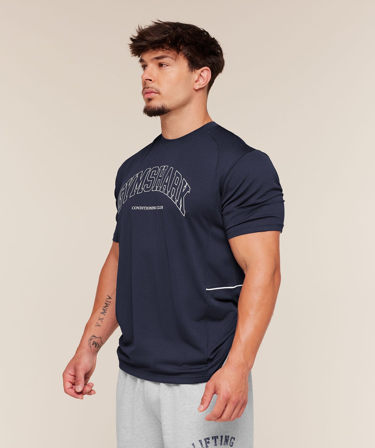 GS-0116 Collegiate Tech T-Shirt - Heavy Blue