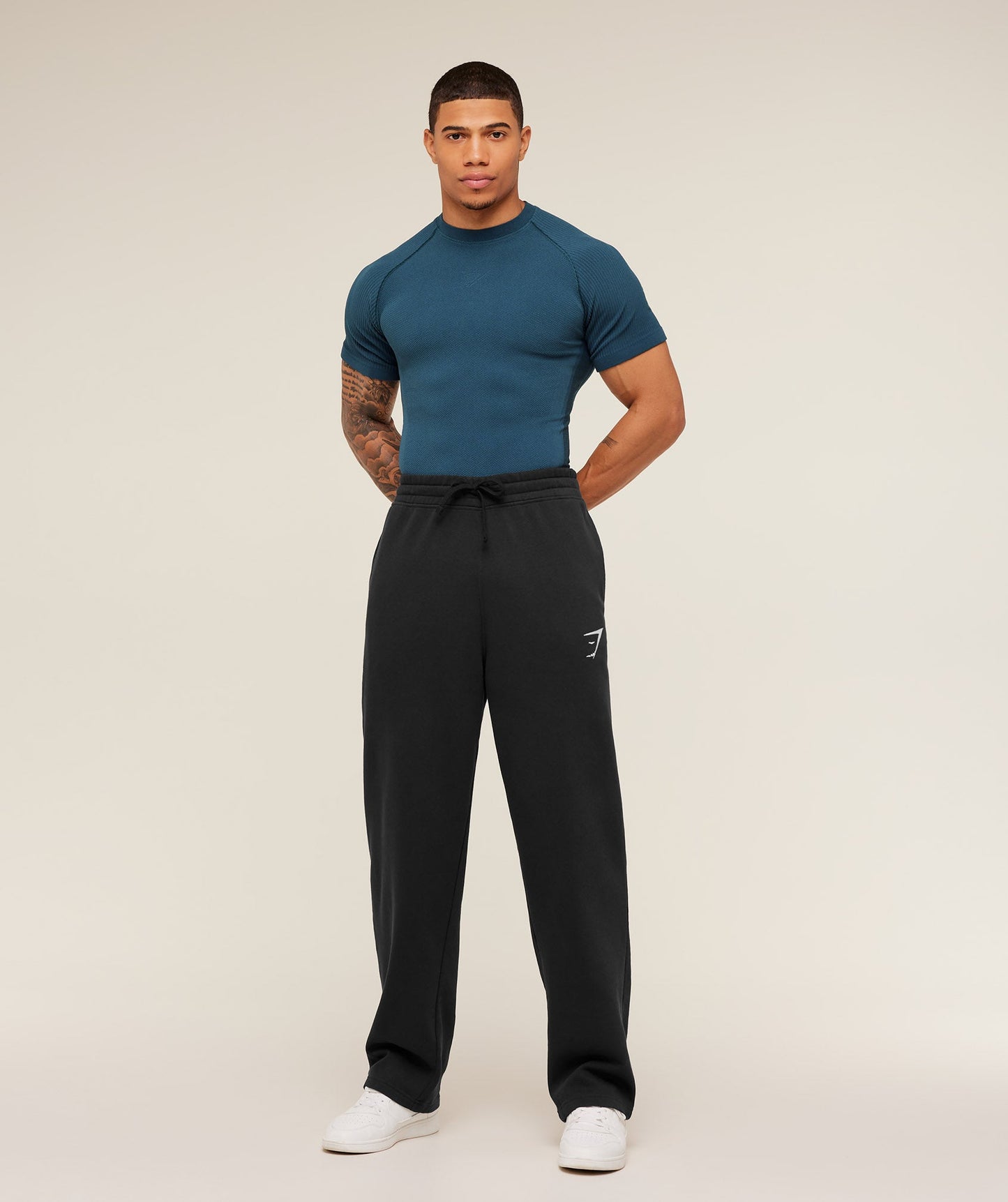 GS-0057 Physique T-Shirt - GS Stealth Blue/GS Deep Petrol Blue