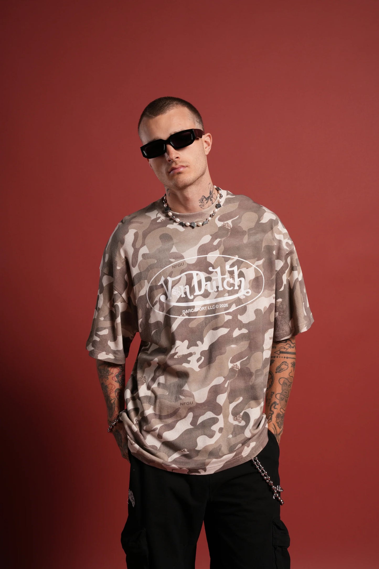 DS/VD-0092 DSVD Legacy Premium Oversized Tee in DSVD Green Camo