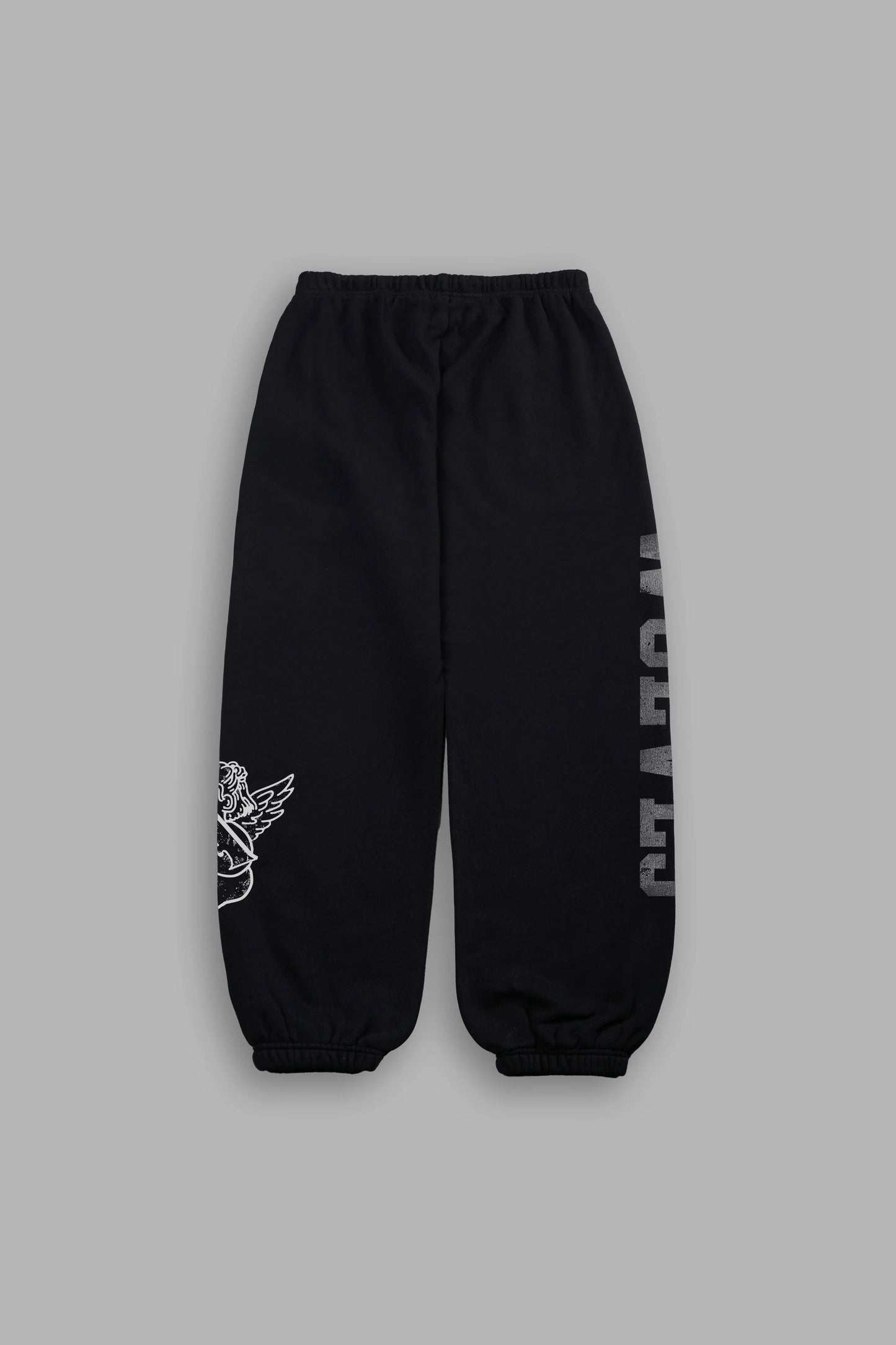 DS-0184 Est MMXV Lightweight Lounger Sweat Pants in Black