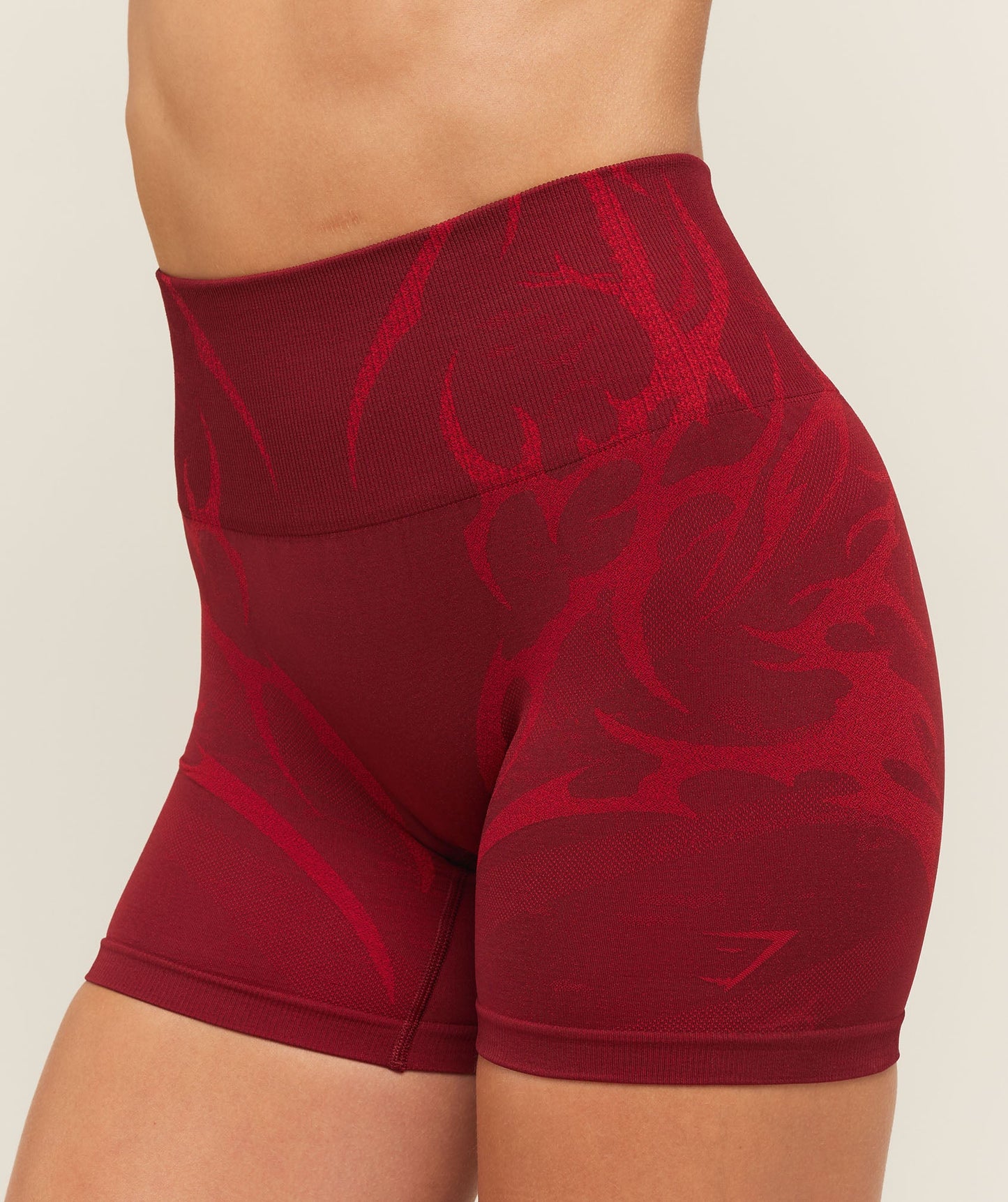 GSW-0105 Storm Seamless Shorts - Sets Red/Carmine Red