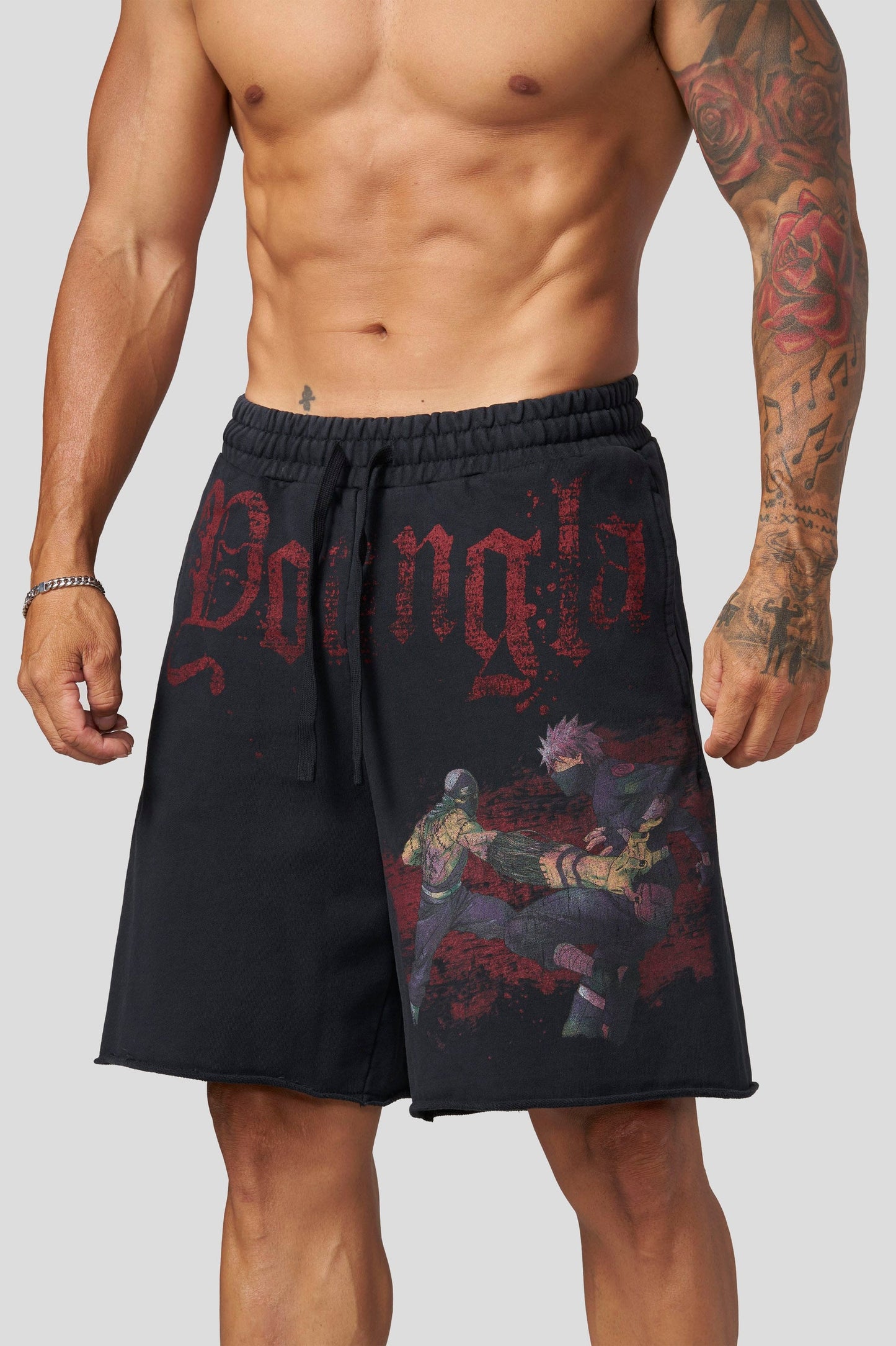 1002 - Naruto Sweat Shorts - Itachi & Kisame