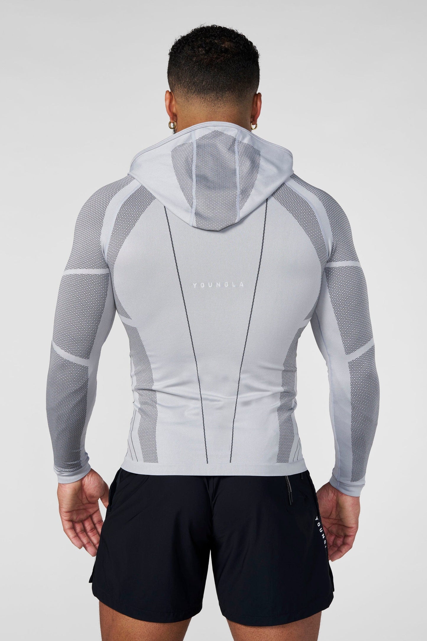 8061 - Apex Compression Zip-Ups - Grey