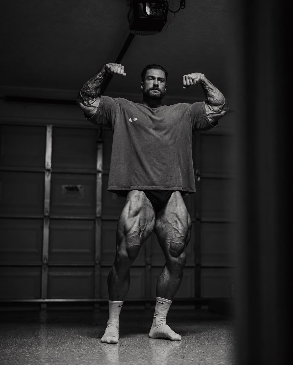 Power Classic Oversized Tee - Negro