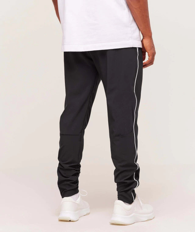 GS-0049 Arrival Woven Block Joggers - Black
