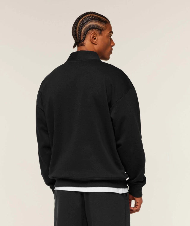 GS-0055 Crest 1/4 Zip - Black