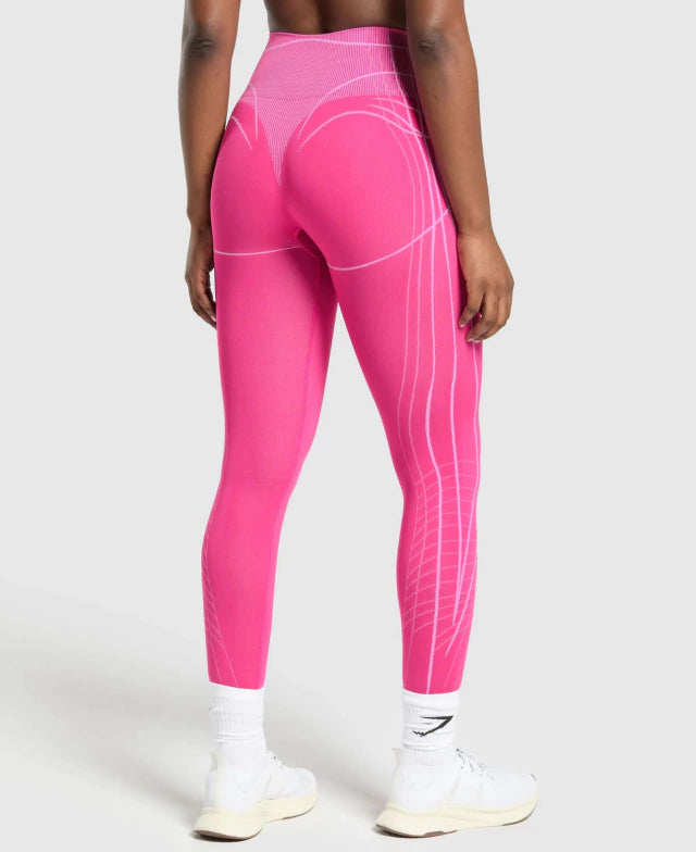 GSW-0006 APEX SEAMLESS LEGGINGS Valley Pink