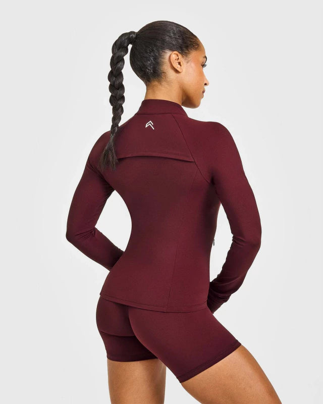 UnifiedMove Pocket Jacket Color: Rosewood
