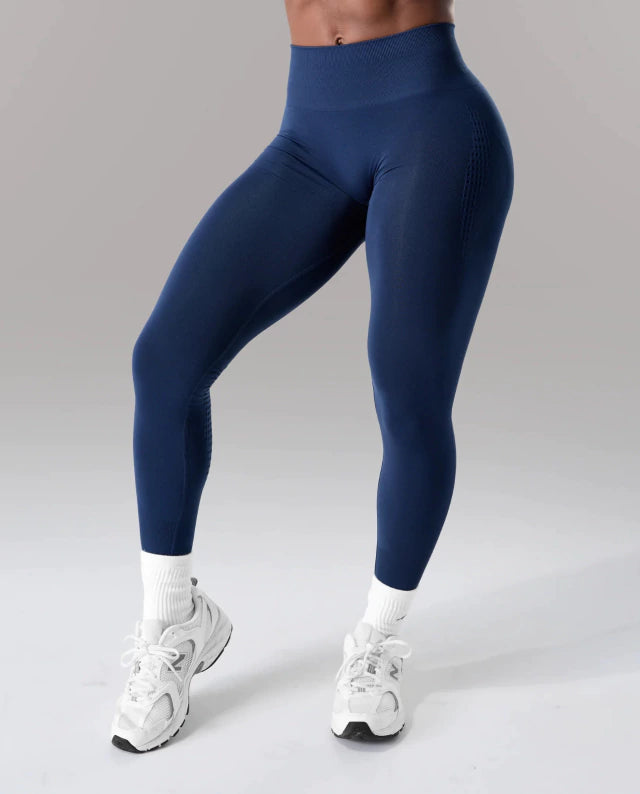 CONTOUR MID RISE LEGGING Anchor Blue