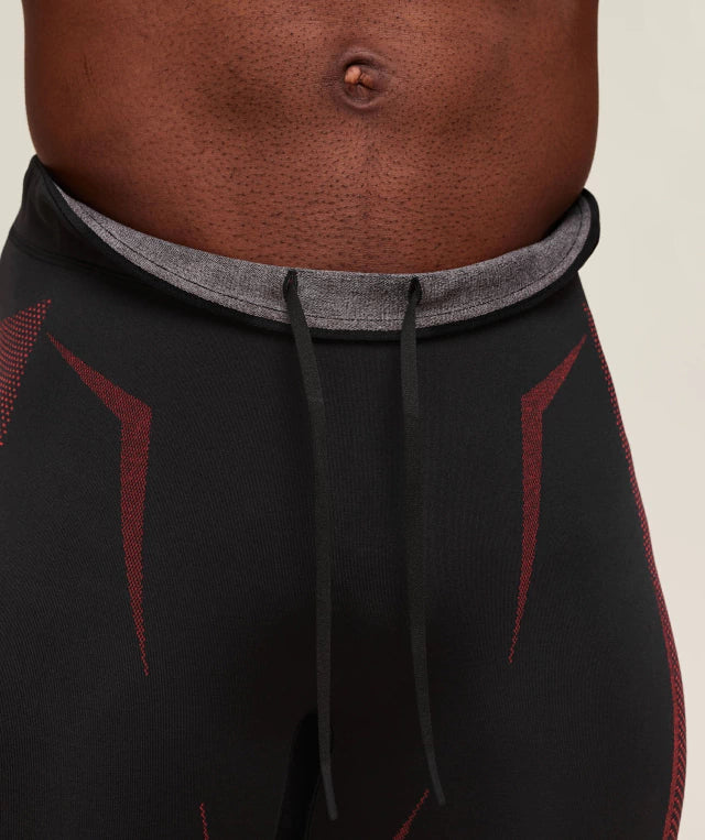 GS-0028 Onyx 5.0 Seamless Tight - Black/Carmine Red