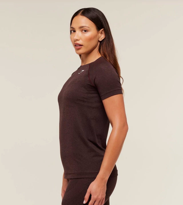 GSW-0048 Vital Light T-Shirt - Rich Maroon/Marl