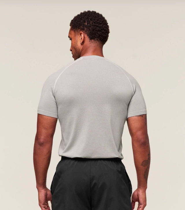 GS-0037 Vital T-Shirt - Black/Silhouette Grey