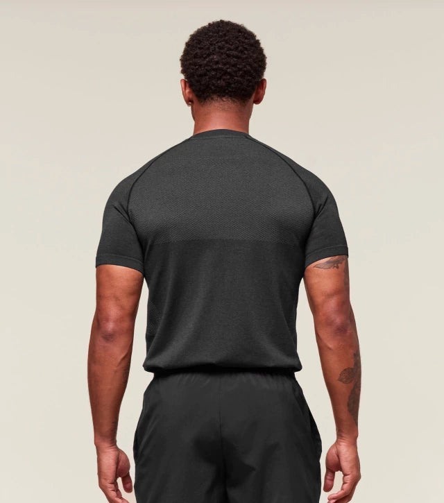 GS-0037 Vital T-Shirt - Black/Silhouette Grey
