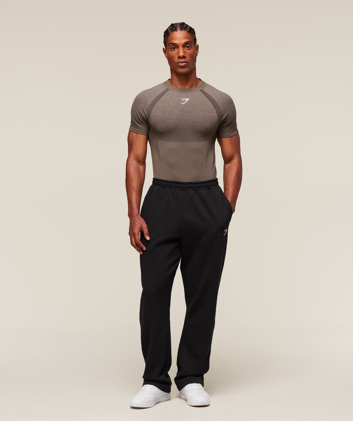 GS-0078 Shadow Seamless T-Shirt - Camo Brown