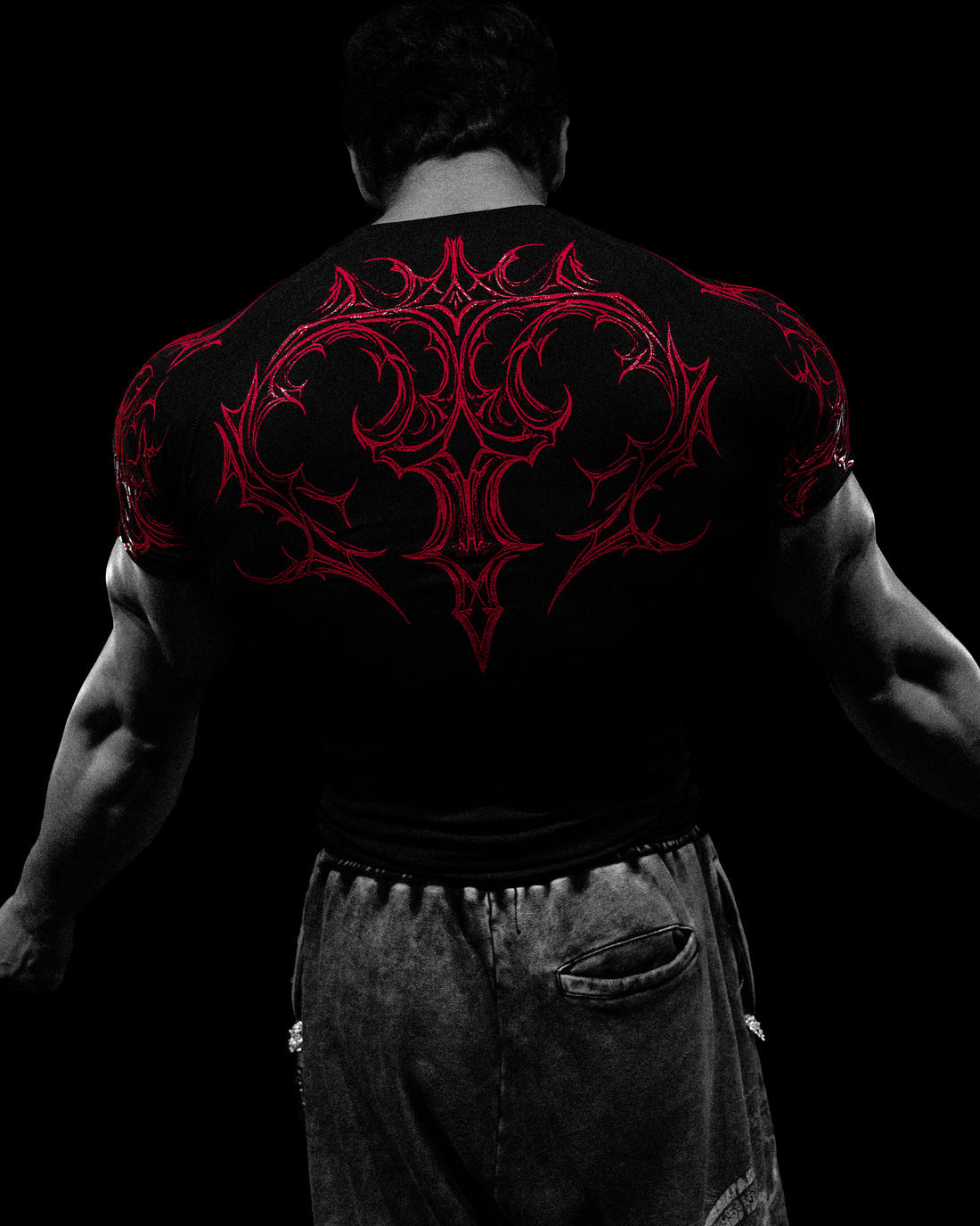 BD-0108 Void Tech™ Venom Texture shortsleeve Compression [NIGHTMARE]