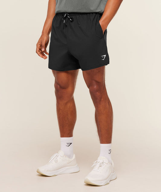 GS-0110 Train 5" Shorts - Black