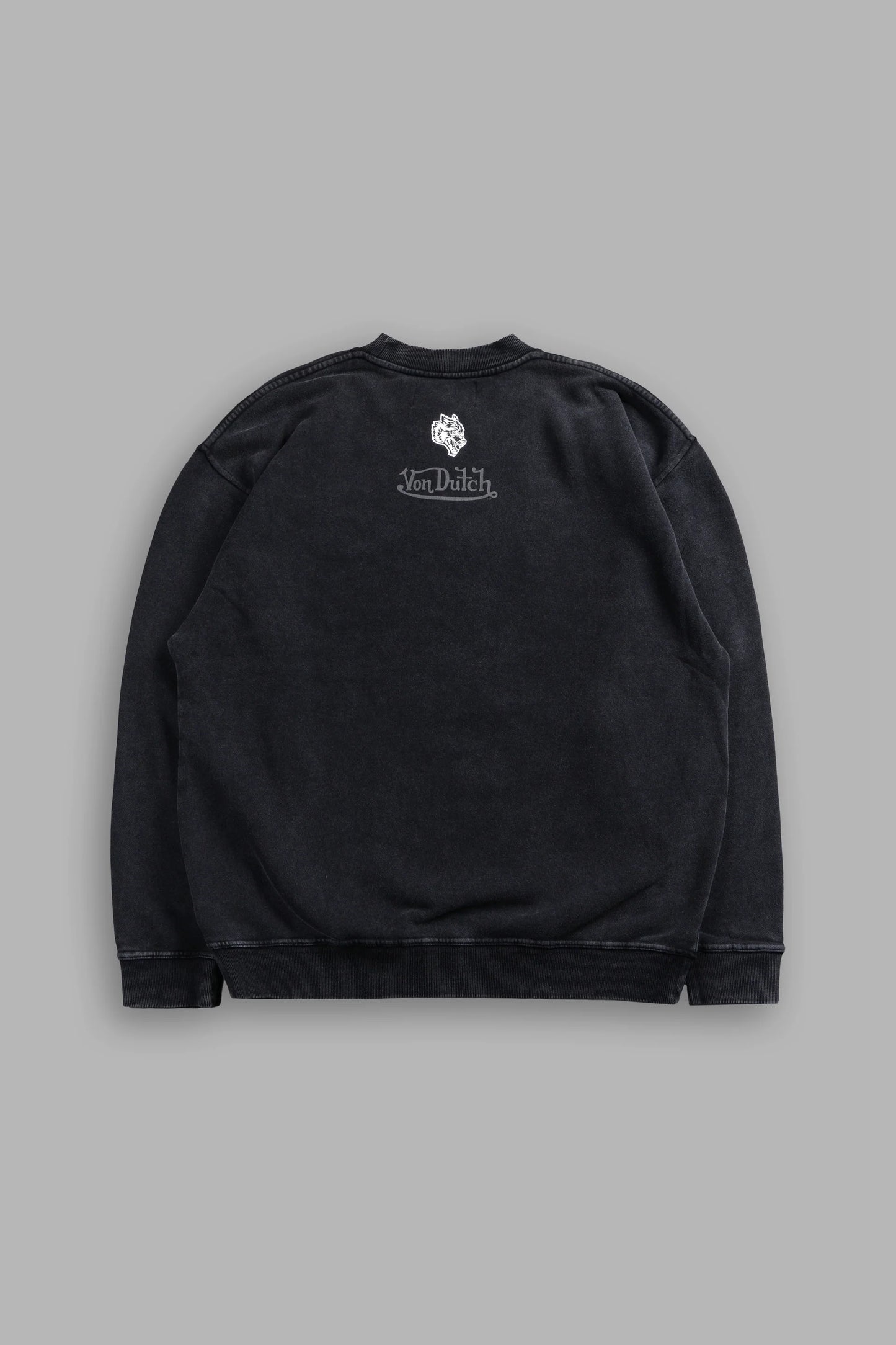 DS/VD-0126 Flight Club London Crew Neck in Black