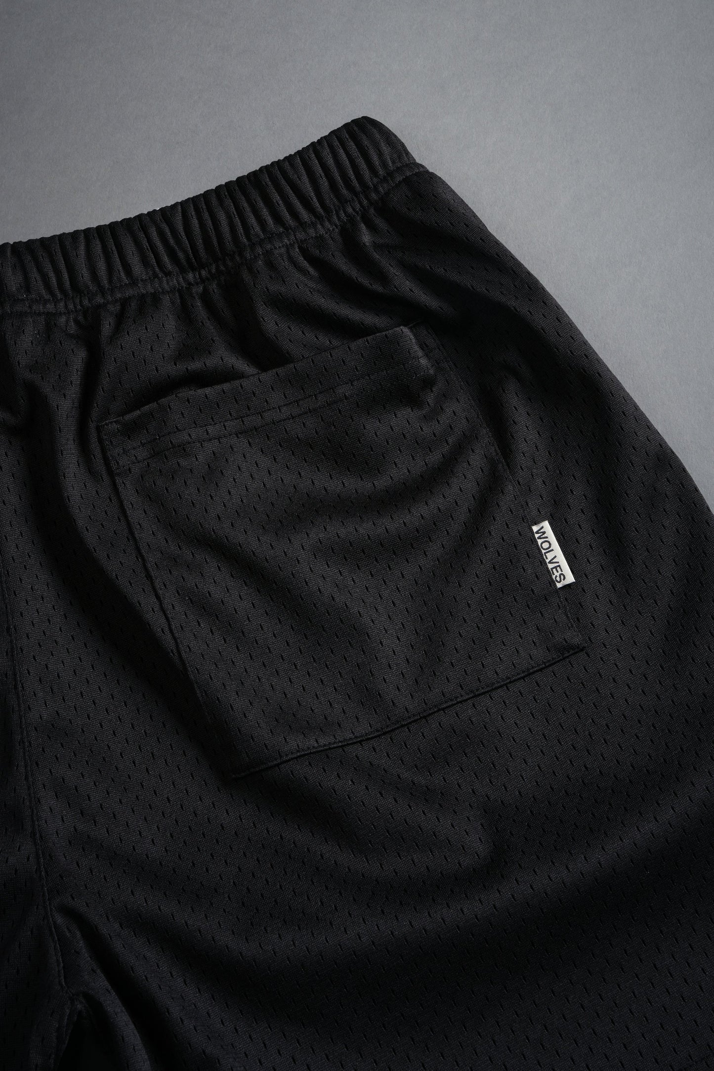 DS-0202 Dual Mesh Shorts in Black
