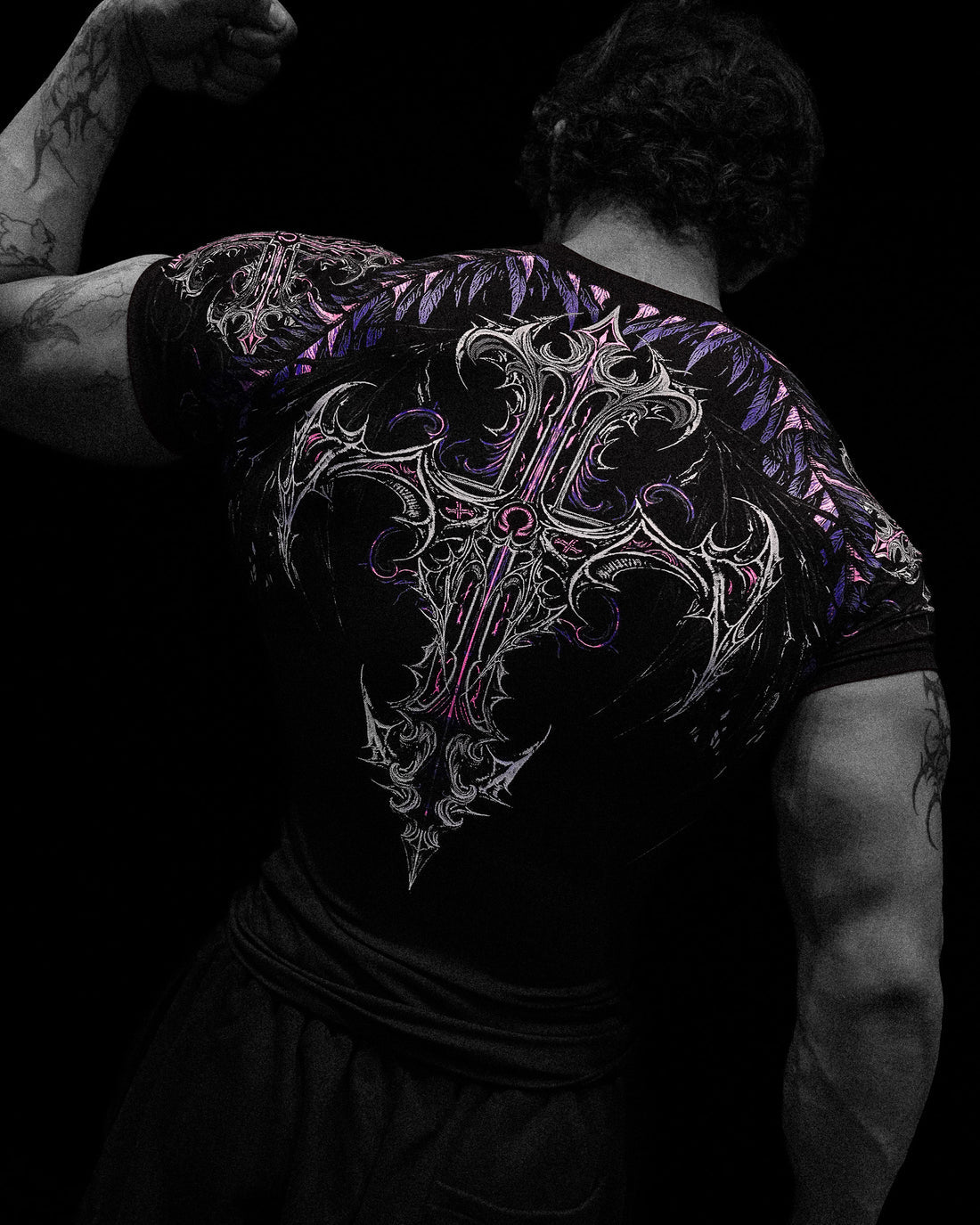 BD-0088 Void Tech™ Fallen Knight Short Sleeve Compression [TWILIGHT]