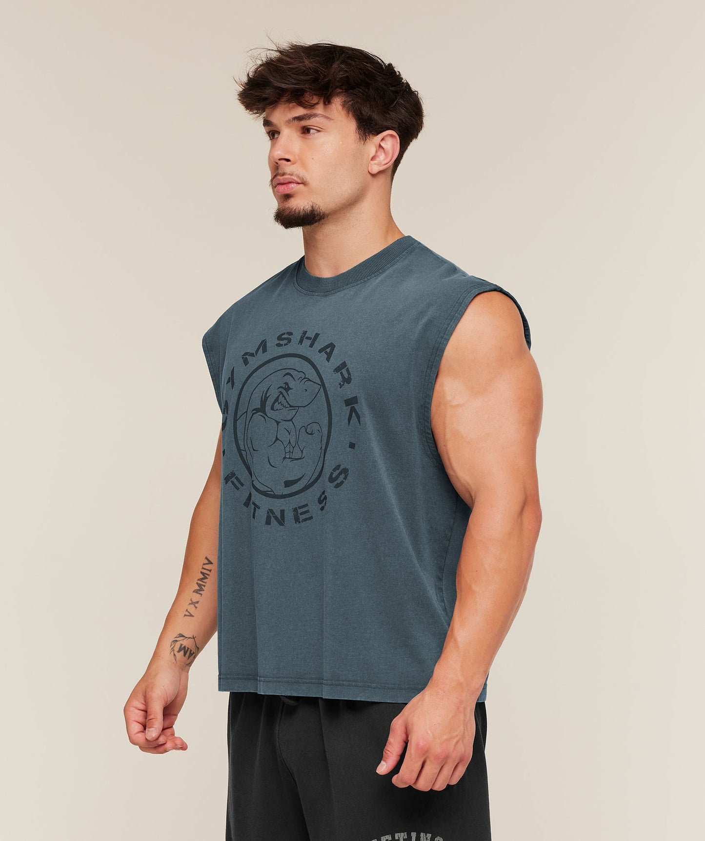 GS-0113 Vintage Legacy Tank - Stealth Blue