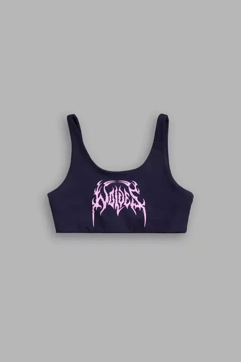DSHE-0015 Wolves Hesh Forever “Soto“ Energy Bra in Nightshade
