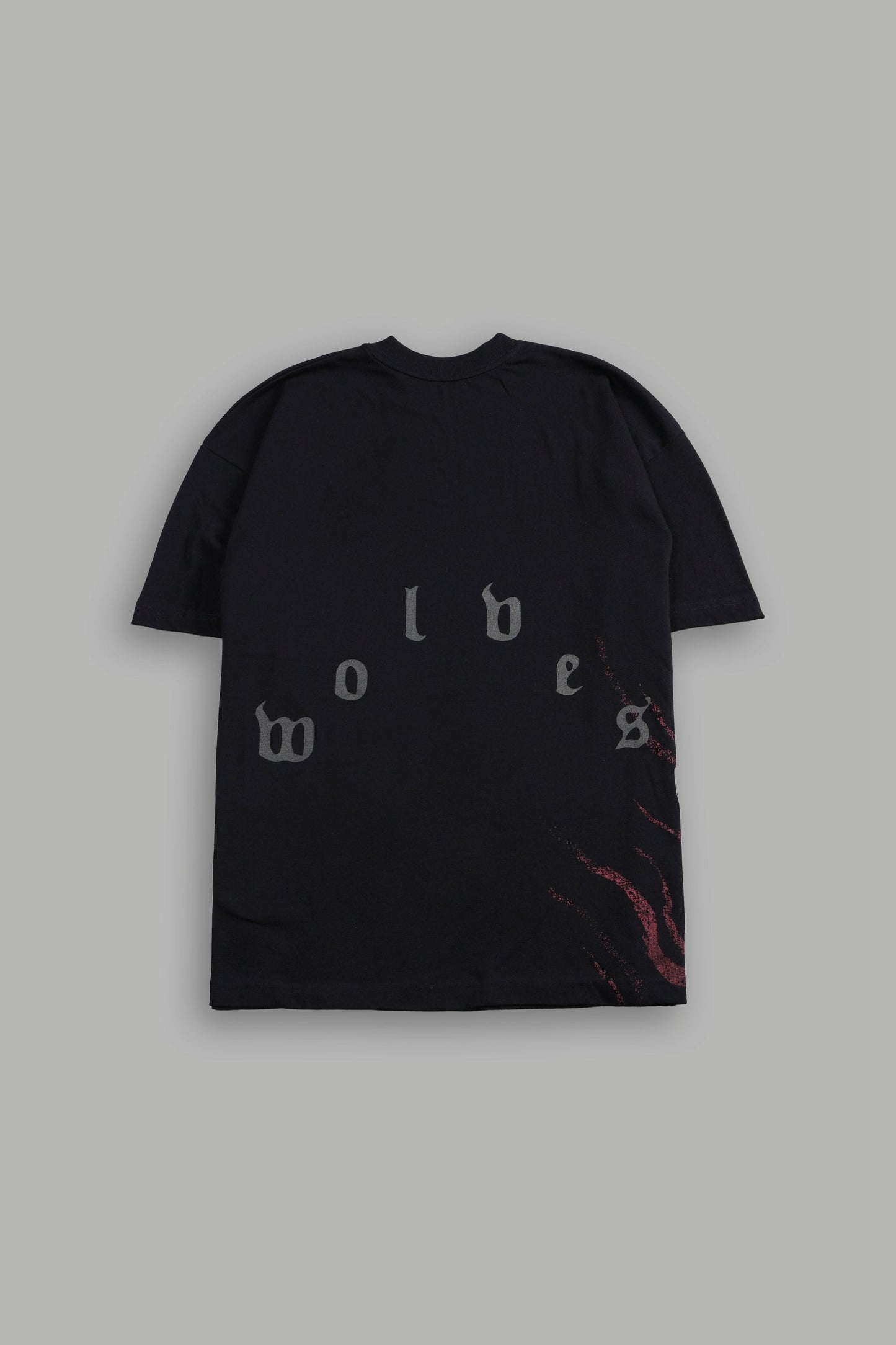 DS-0288 Darc Reid Side-By-Side Series Premium Oversized Tee in Black