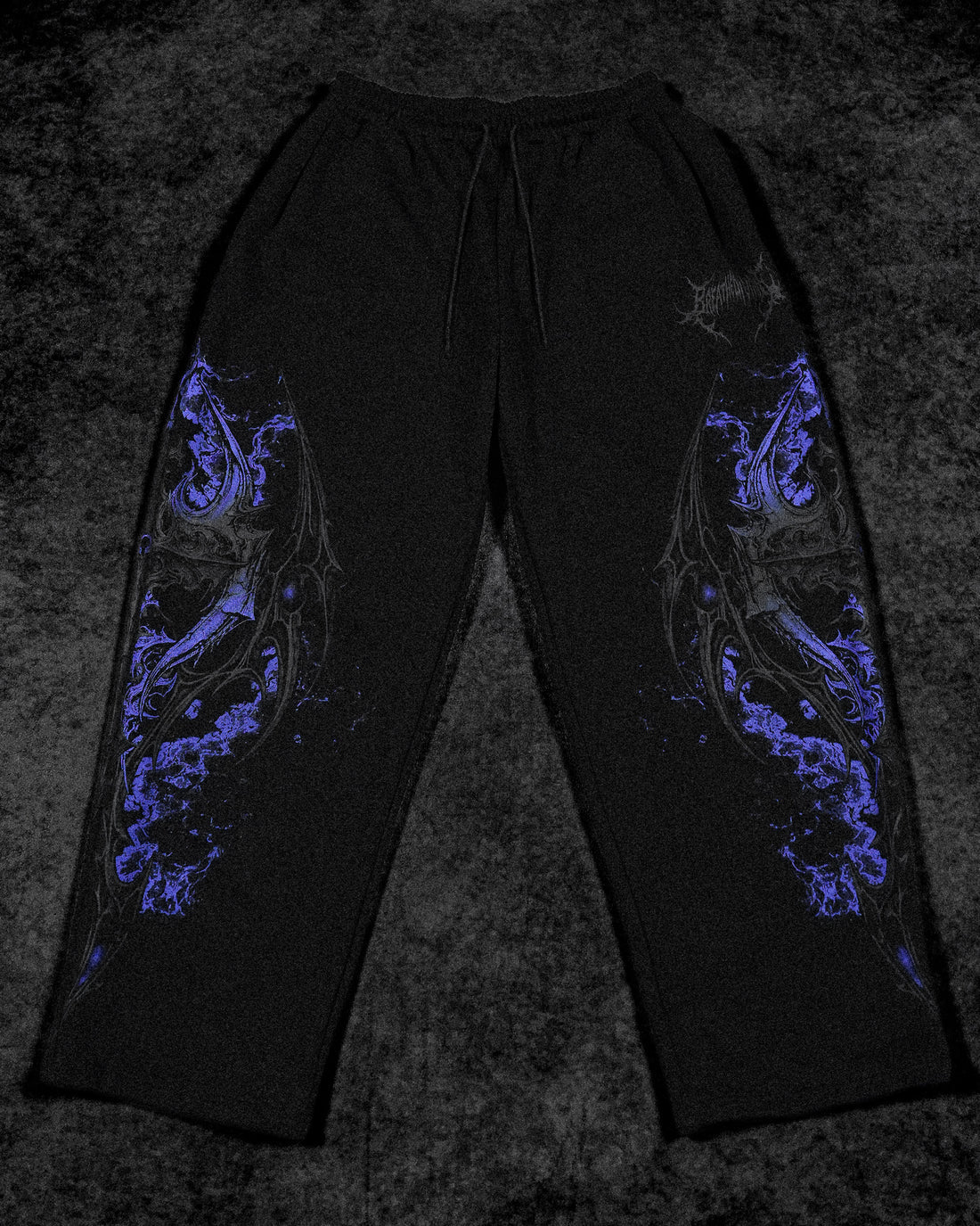 BD-0087 Executioner Banana Shape Uncuffed Sweatpants [DUSK]