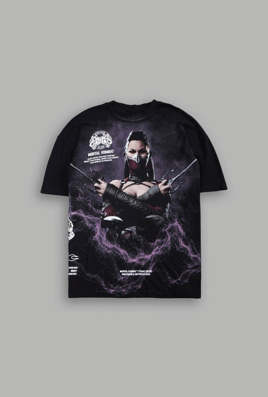 DS-0318 MILEENA "SIDE-BY-SIDE" TEE BOX IN BLACK (copia 2)