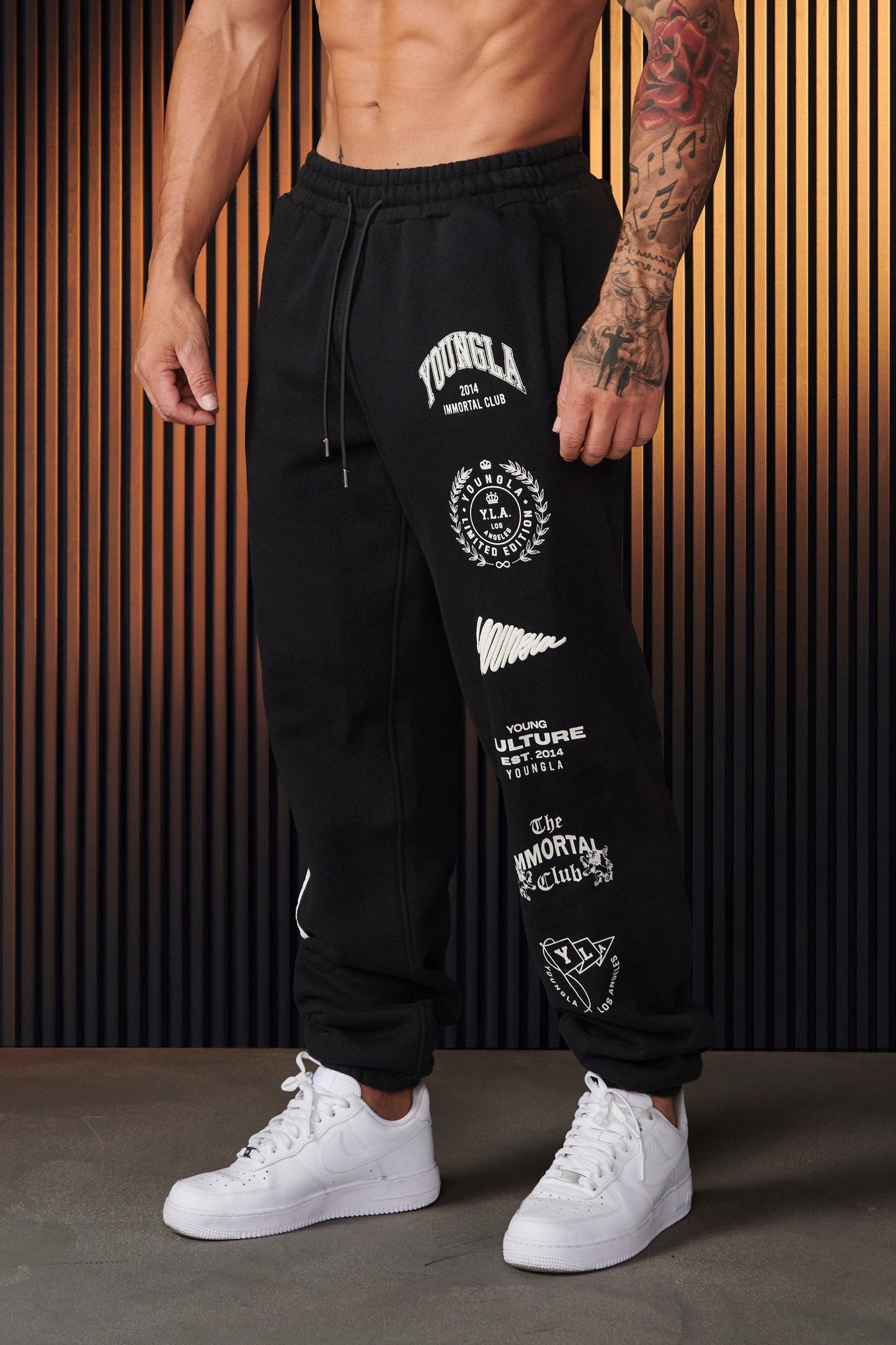 204 - Immortal Killer Joggers - Black