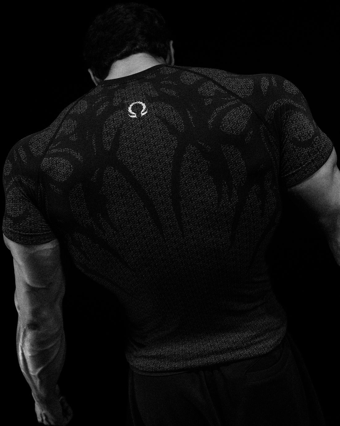 BD-0110 Doom Tech™ Armored shortsleeve Compression [VOID BLACK]