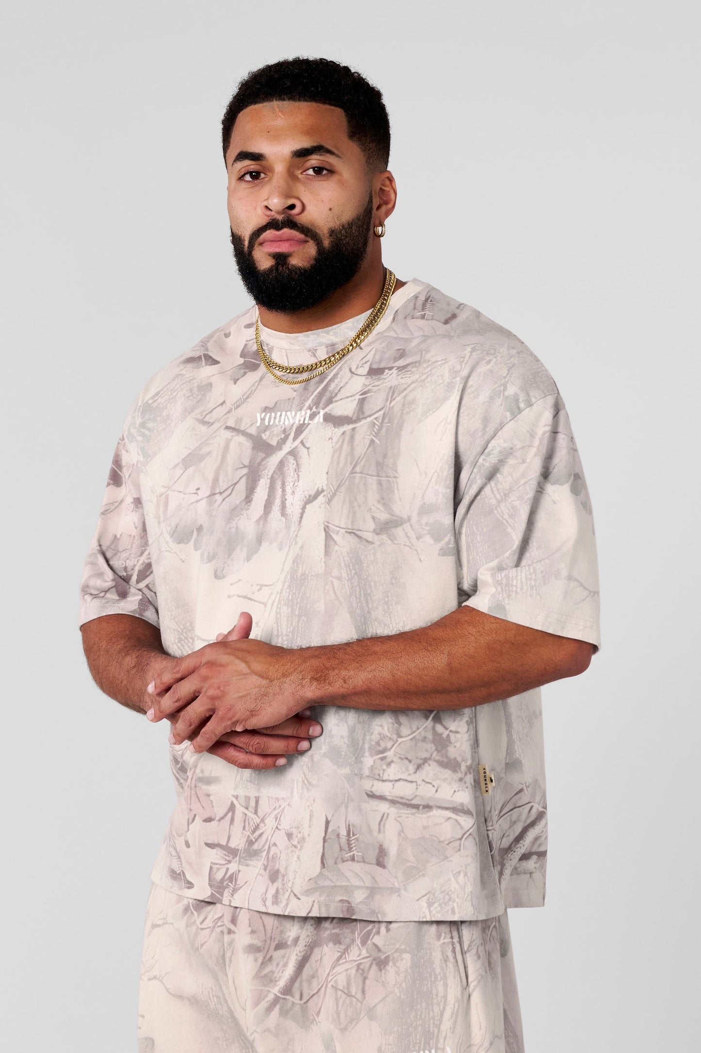 4084 - Tree Camo Collection - Tees - Dessert Tan Tree Camo