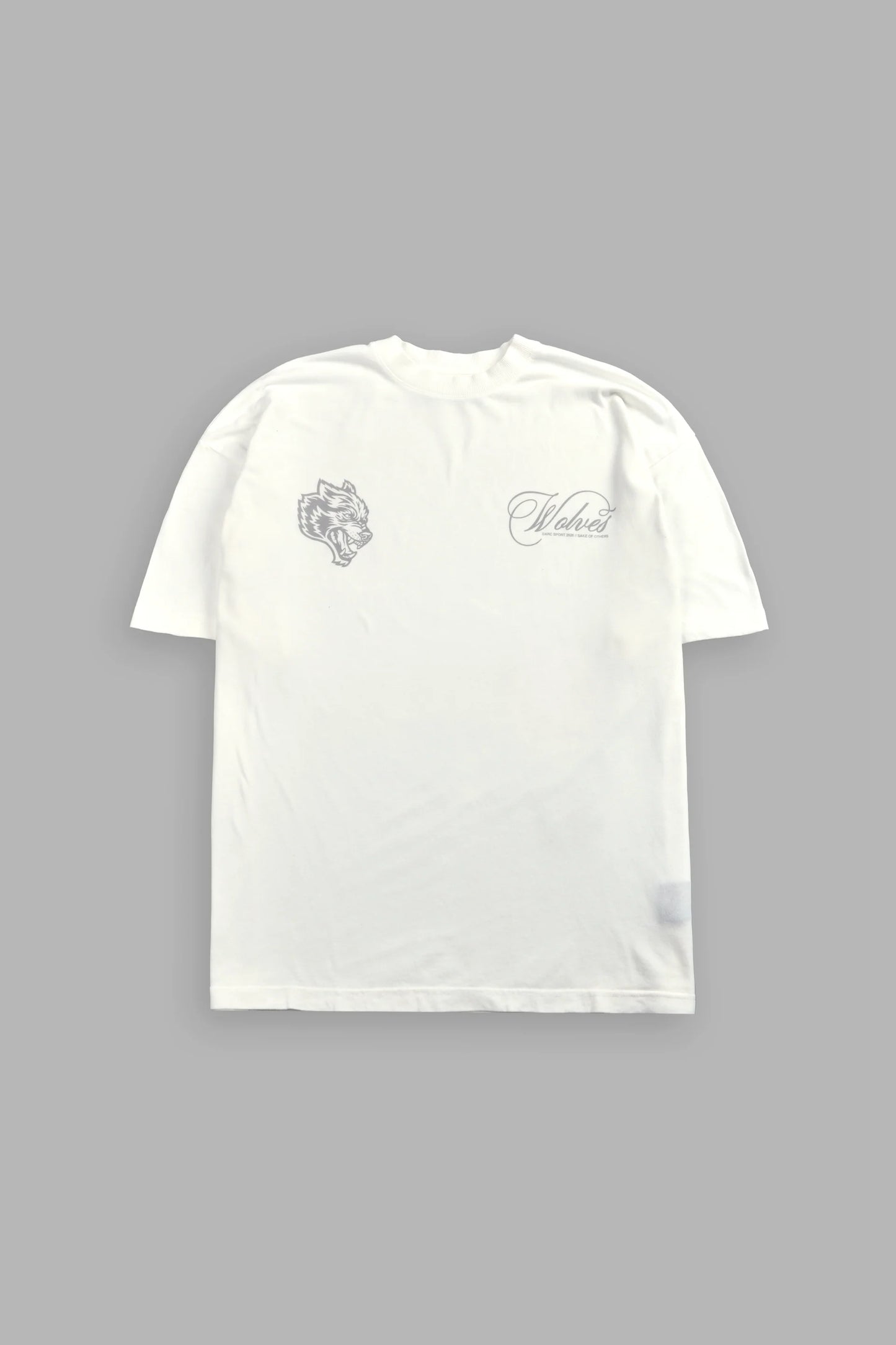 DS-0096 Nocturne Bloom Premium Oversized Tee in Cream