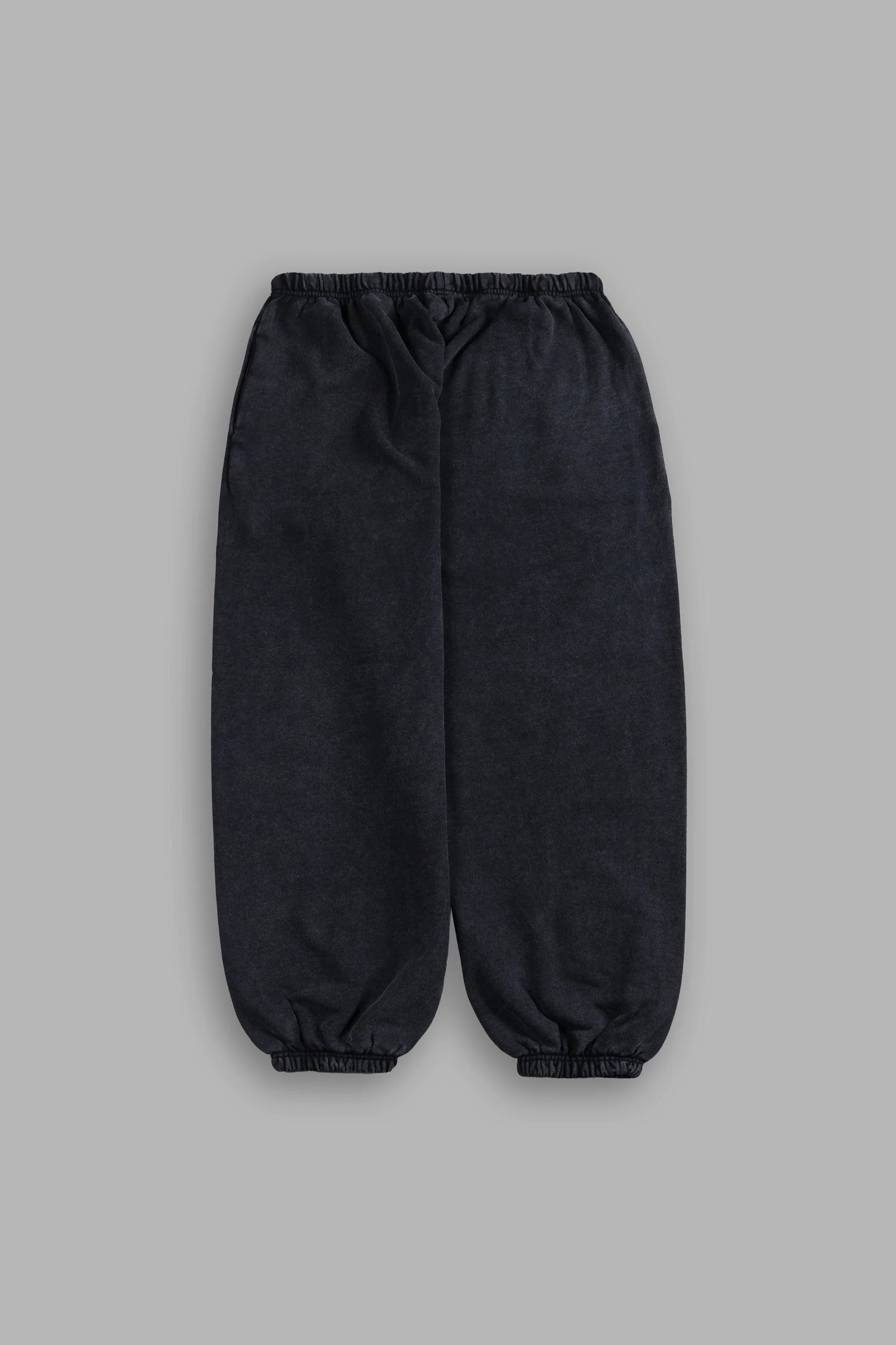 DS/VD-0084 Dual Wolf Unisex Lounger Sweat Pants in Black