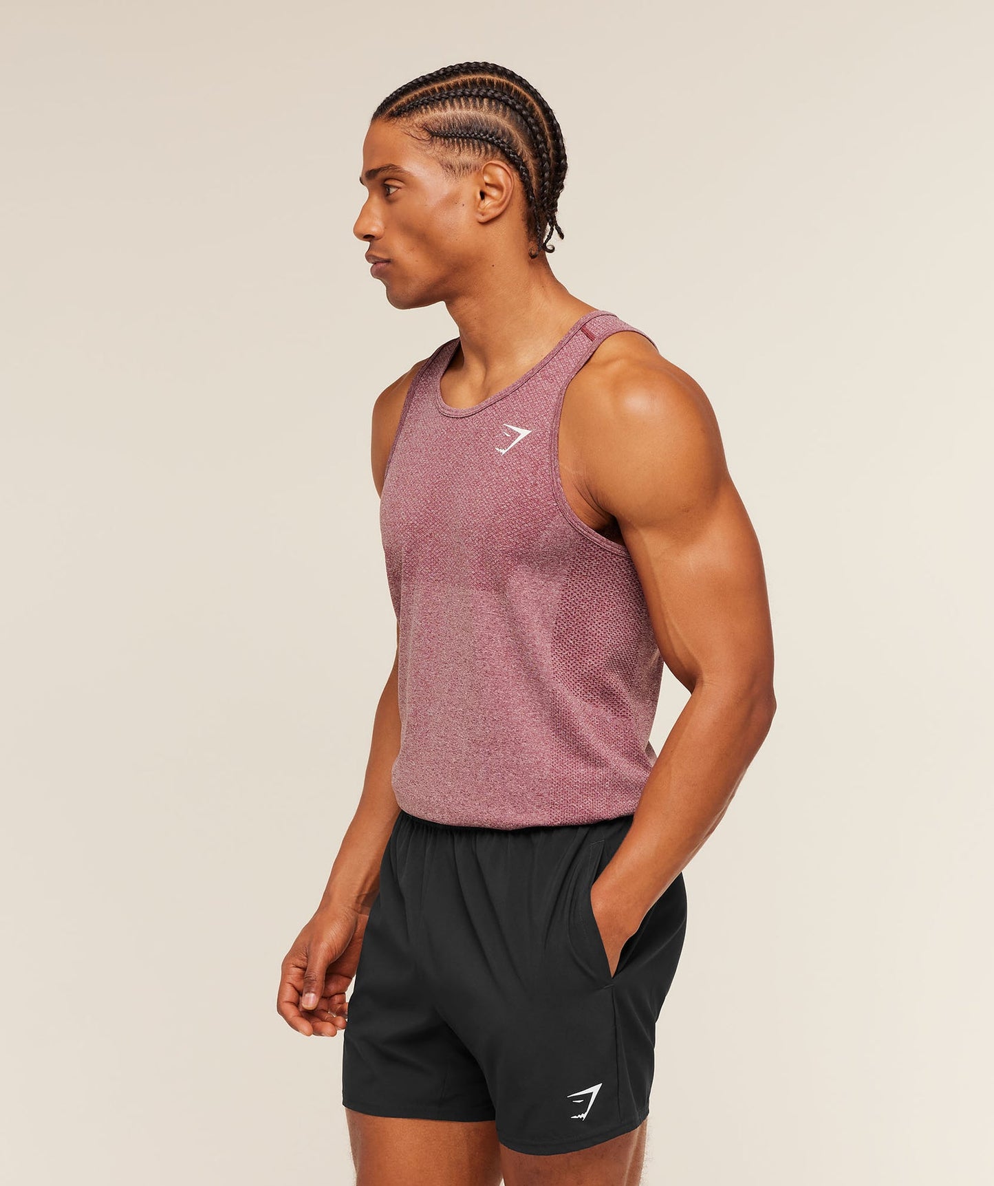 GS-0142 Vital Tank - White/Port