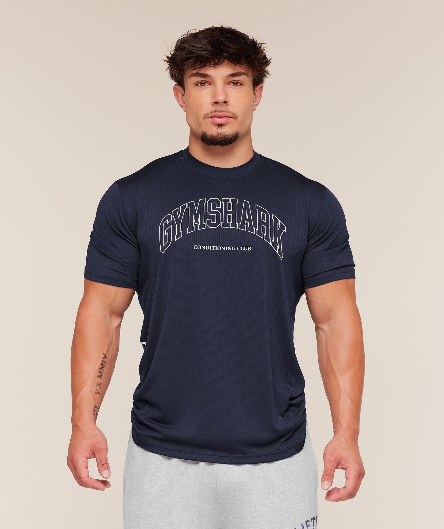 GS-0116 Collegiate Tech T-Shirt - Heavy Blue