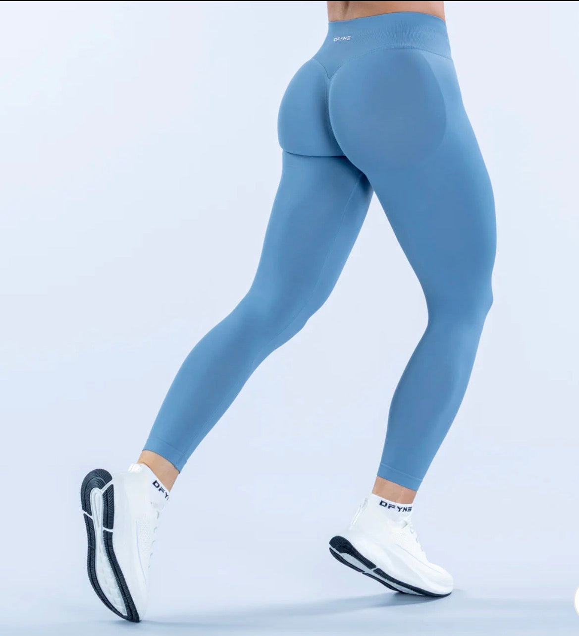 Impact Leggings - Cornflower