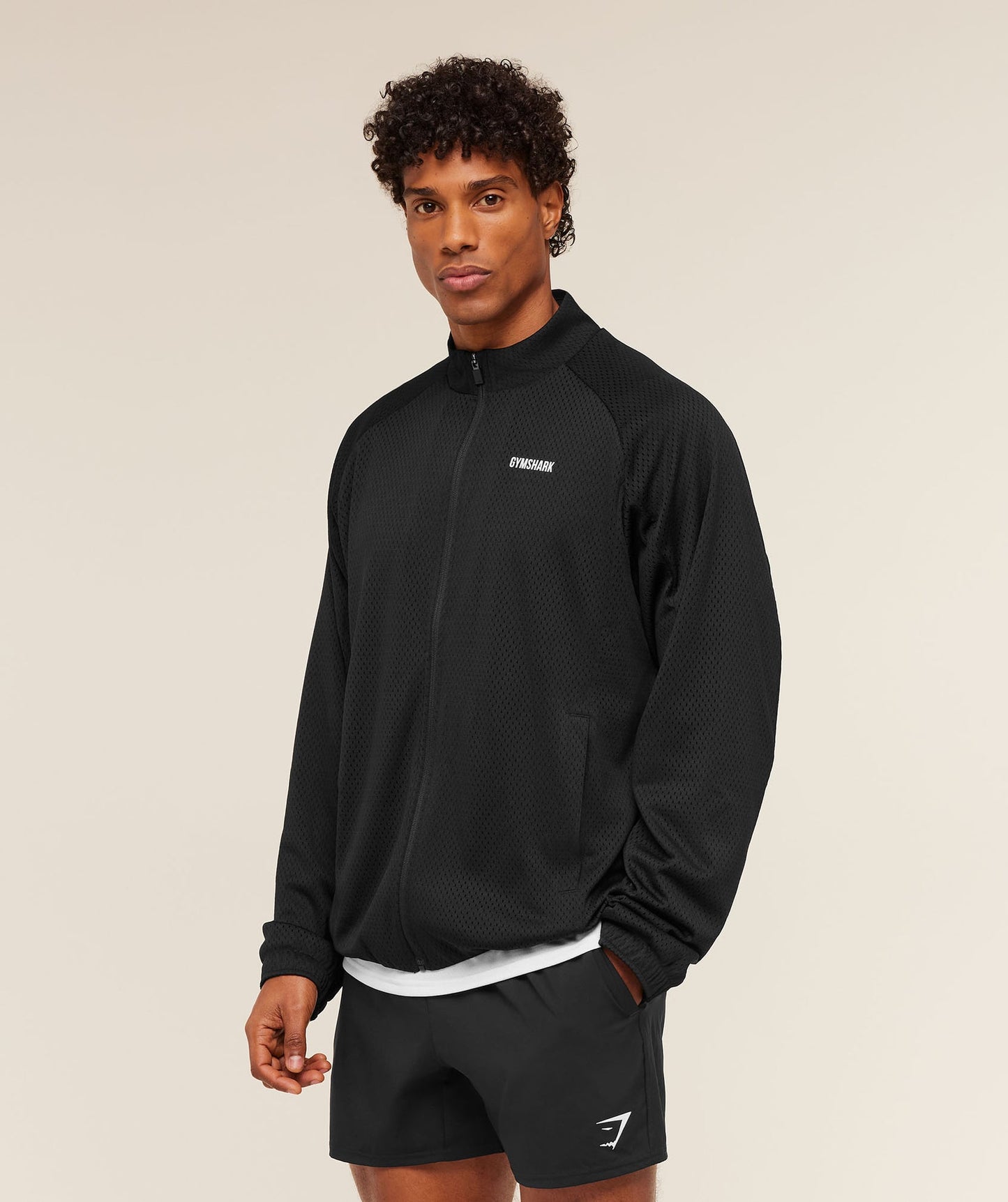 GS-0096 Train Zip Through Jacket - Black