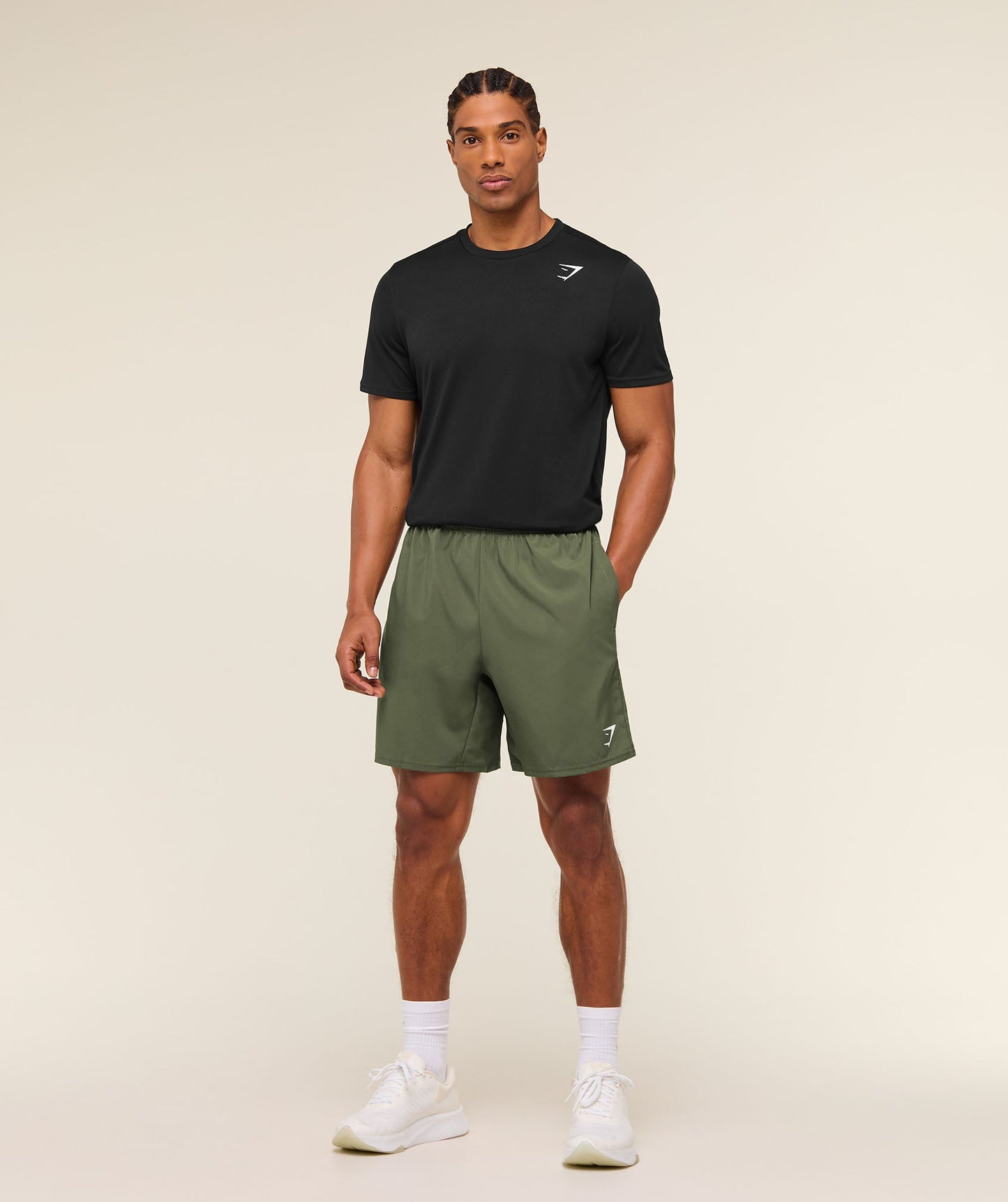GS-0131 Arrival 7" Shorts - Core Olive